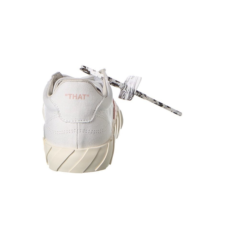 Off-White Low Vulcanized Canvas Sneaker - Picture 3 of 6